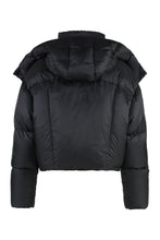 Load image into Gallery viewer, Spira hooded down jacket
