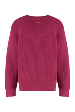 Load image into Gallery viewer, Sweater with V-neck in mixed wool
