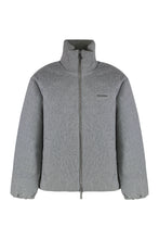 Load image into Gallery viewer, Quilted jacket in mélange fabric
