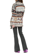 Load image into Gallery viewer, Winter Friends jacquard cardigan
