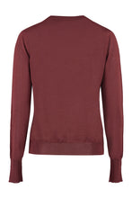 Load image into Gallery viewer, Crew-neck wool sweater
