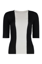 Load image into Gallery viewer, Virgin wool short sleeve sweater
