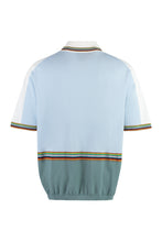 Load image into Gallery viewer, Knitted cotton polo shirt
