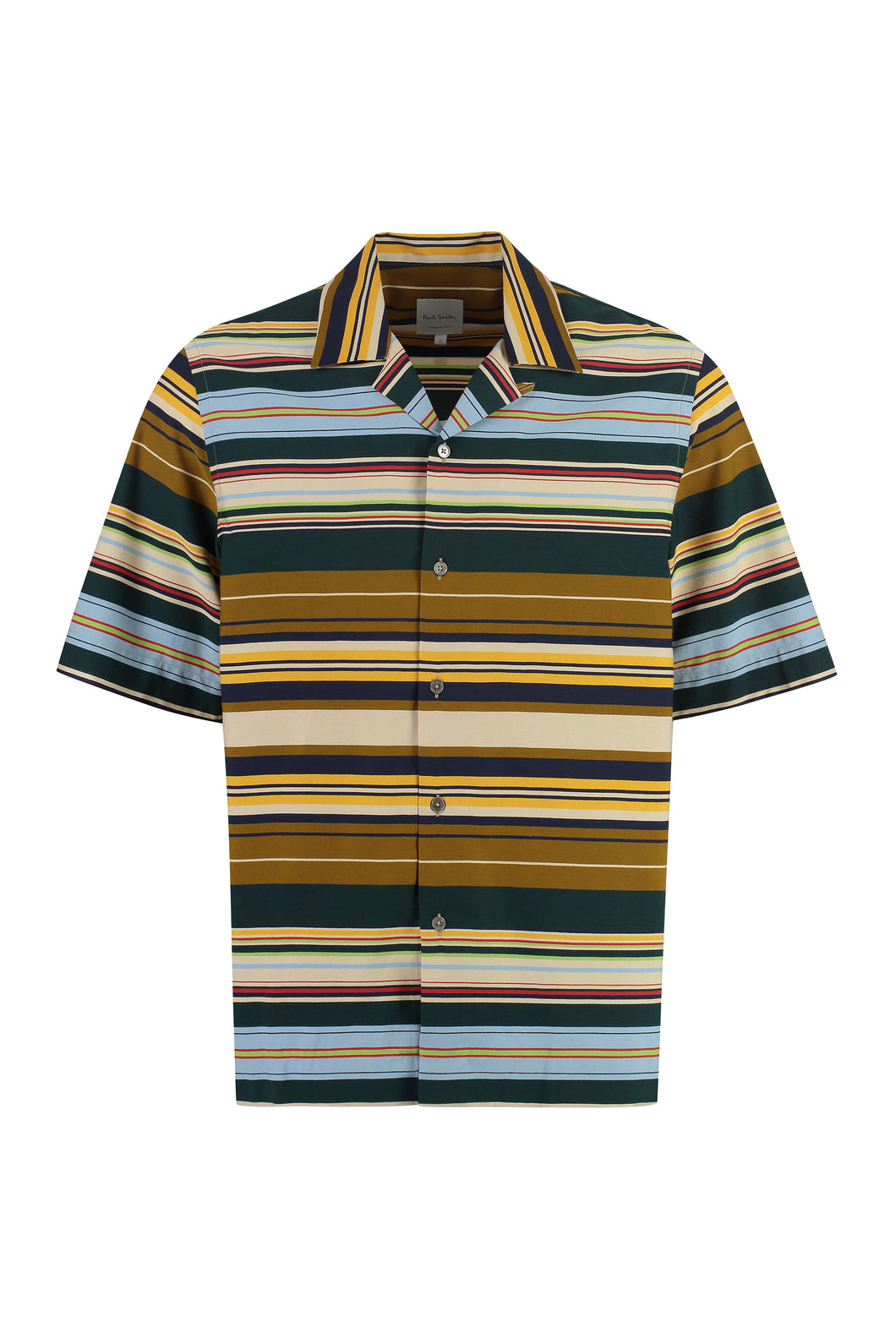 Printed short sleeved shirt