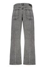 Load image into Gallery viewer, 5-pocket straight-leg jeans
