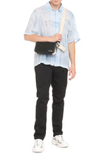 Load image into Gallery viewer, Short sleeve cotton blend shirt
