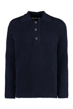 Load image into Gallery viewer, Knitted cotton polo shirt
