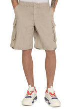 Load image into Gallery viewer, Cotton cargo bermuda shorts
