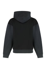 Load image into Gallery viewer, Hooded sweatshirt with zipper in cotton
