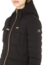 Load image into Gallery viewer, Hooded techno fabric downjacket
