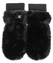 Load image into Gallery viewer, Gloves with faux fur detail
