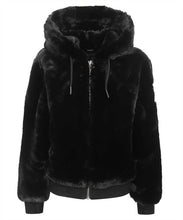 Load image into Gallery viewer, Bunny faux fur jacket
