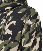 Load image into Gallery viewer, Camo hooded down jacket
