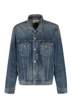 Load image into Gallery viewer, Bleach wash denim jacket
