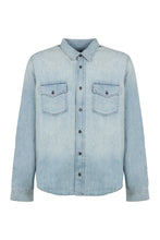 Load image into Gallery viewer, Utility denim shirt
