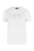 Load image into Gallery viewer, Cotton crew-neck T-shirt
