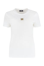 Load image into Gallery viewer, Cotton crew-neck T-shirt
