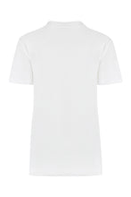 Load image into Gallery viewer, Mach embroidered cotton T-shirt
