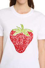 Load image into Gallery viewer, Mach embroidered cotton T-shirt
