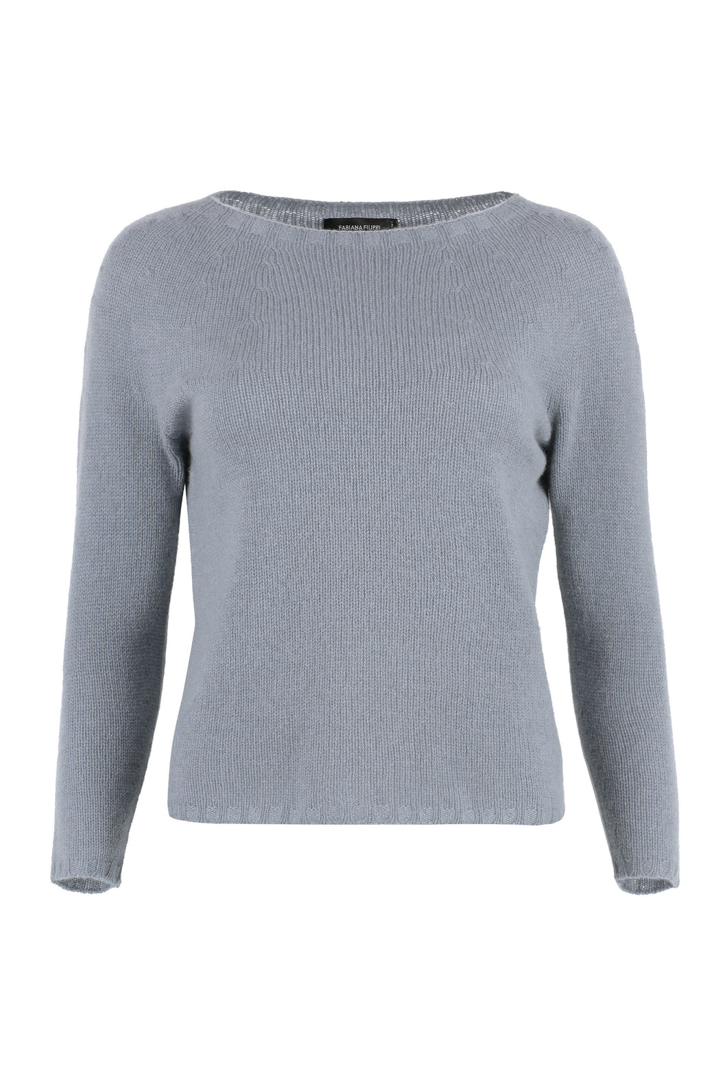 Crew-neck cashmere sweater