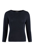 Load image into Gallery viewer, Crew-neck cashmere sweater
