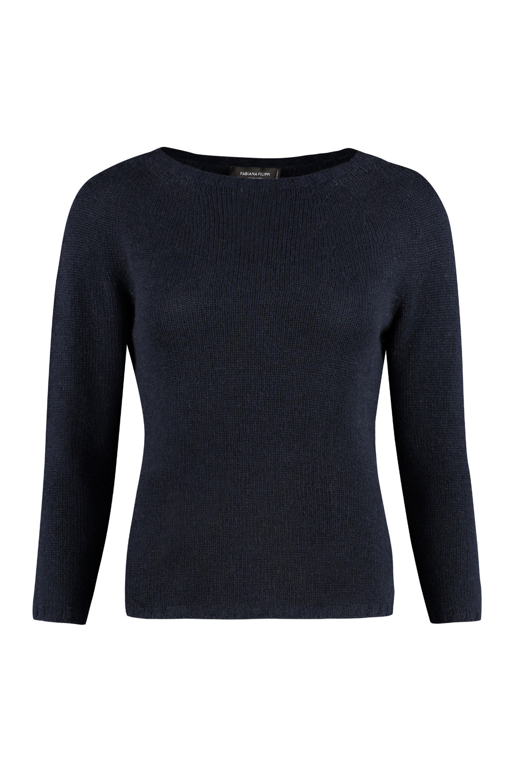 Crew-neck cashmere sweater