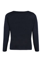 Load image into Gallery viewer, Crew-neck cashmere sweater
