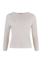 Load image into Gallery viewer, Crew-neck cashmere sweater

