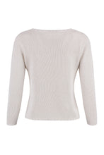Load image into Gallery viewer, Crew-neck cashmere sweater
