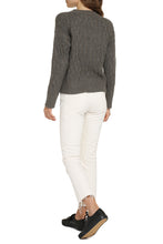 Load image into Gallery viewer, Cable knit sweater
