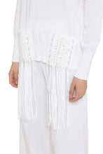 Load image into Gallery viewer, Cotton V-neck pullover
