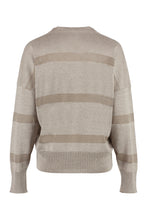 Load image into Gallery viewer, Striped lurex sweater
