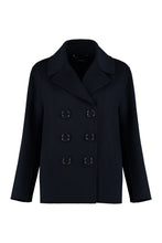 Load image into Gallery viewer, Mare double-breasted wool coat
