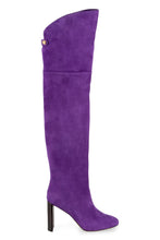 Load image into Gallery viewer, Marylin suede knee high boots
