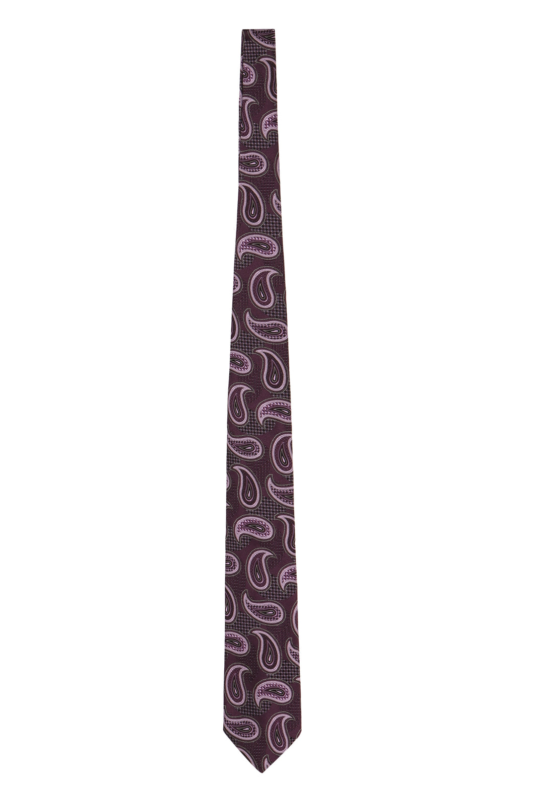 Jacquard silk tie