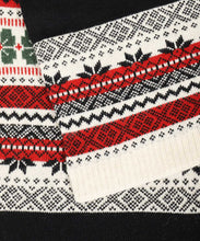 Load image into Gallery viewer, Maura jacquard motif knitted scarf
