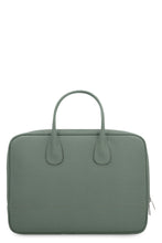 Load image into Gallery viewer, My Logo leather briefcase
