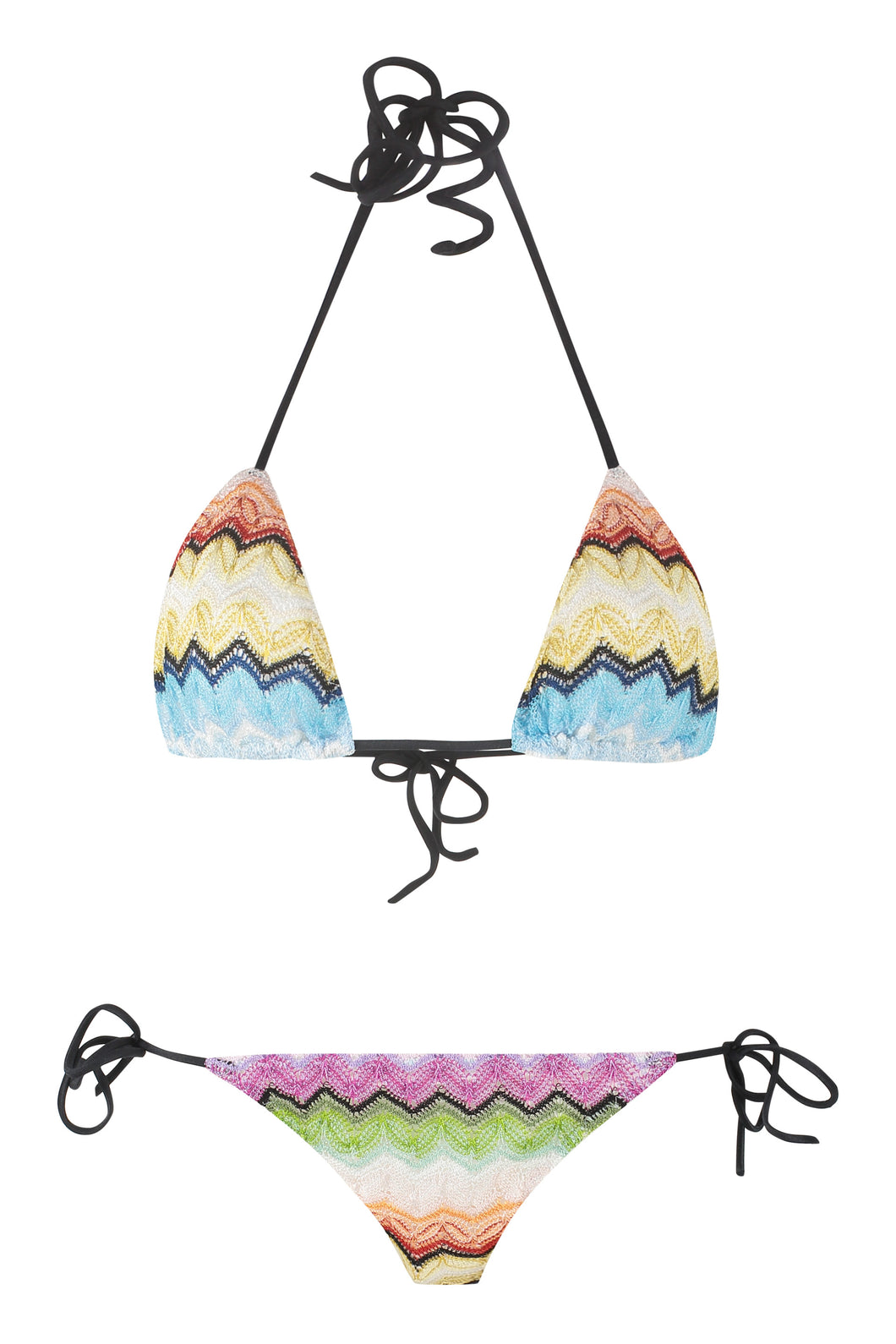 Triangle bra bikini