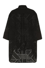 Load image into Gallery viewer, Broderie anglaise details cotton shirtdress
