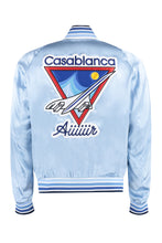 Load image into Gallery viewer, Aiiiiir Souvenir satin bomber jacket
