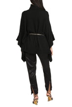 Load image into Gallery viewer, Wool turtleneck poncho
