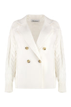 Load image into Gallery viewer, Micio double-breasted wool jacket
