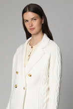 Load image into Gallery viewer, Micio double-breasted wool jacket
