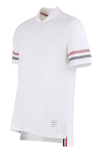 Load image into Gallery viewer, Short sleeve cotton polo shirt
