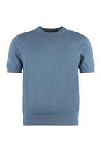 Load image into Gallery viewer, Cotton short sleeve sweater
