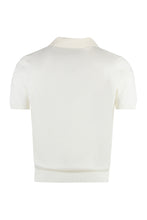 Load image into Gallery viewer, Knitted cotton polo shirt
