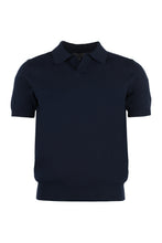 Load image into Gallery viewer, Knitted cotton polo shirt
