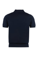 Load image into Gallery viewer, Knitted cotton polo shirt
