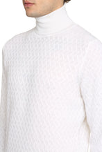 Load image into Gallery viewer, Long sleeve wool turtleneck sweater
