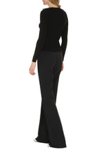 Load image into Gallery viewer, V-neck ribbed sweater
